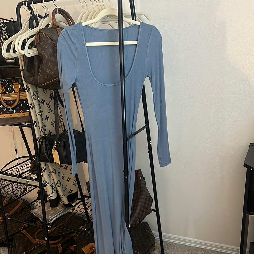 NWT Ribbed bodycon maxi dress